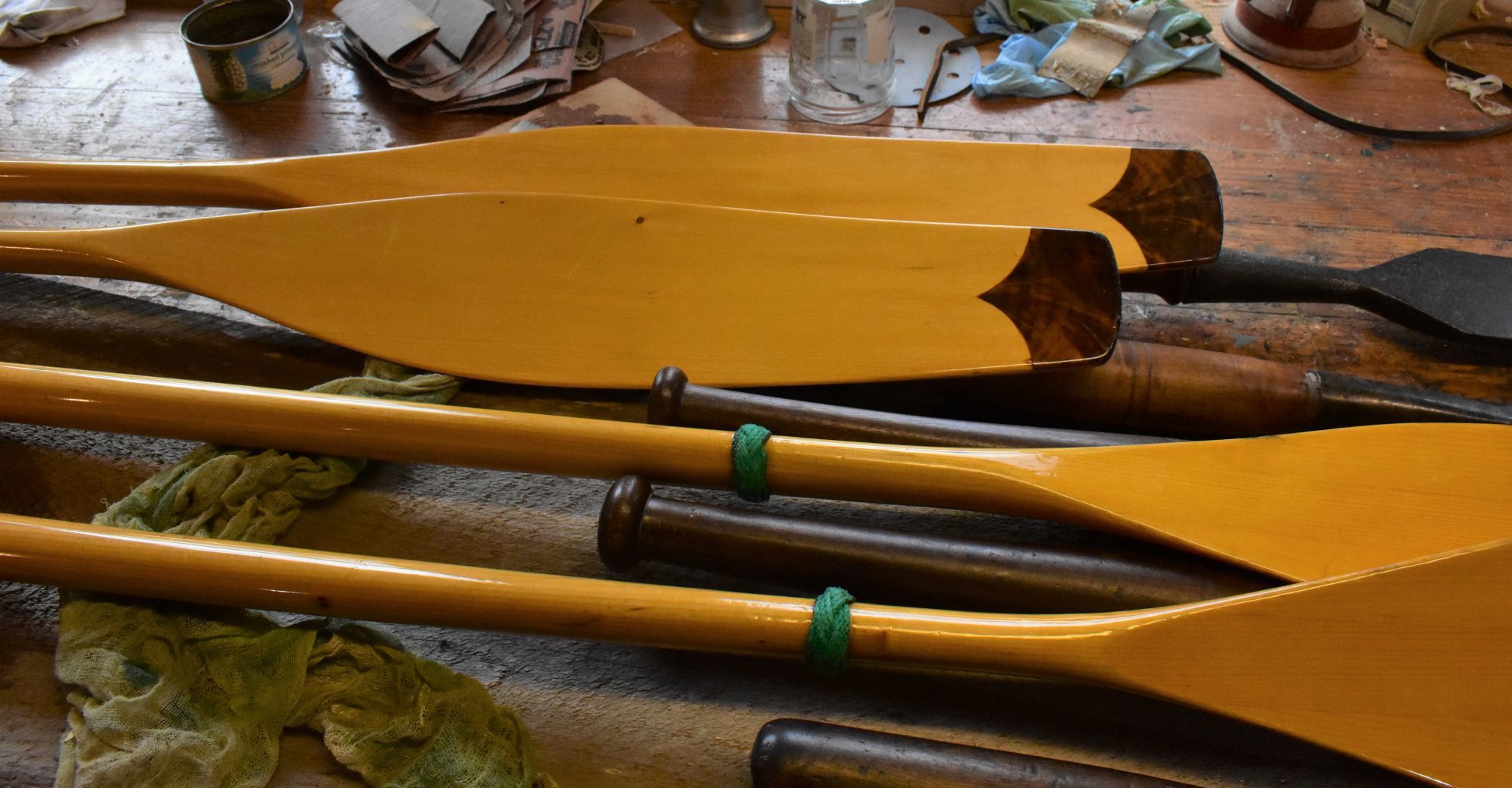 Handcrafted paddles